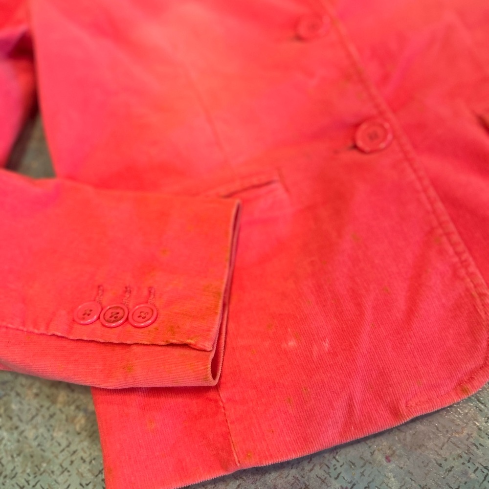 Rustic Pink Corduroy Jacket - Picture 4 of 13